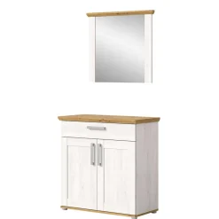 Wohnen Garderoben|Garderoben*Spiegel und Schuhkommode Set - Tocella (zweiteilig)