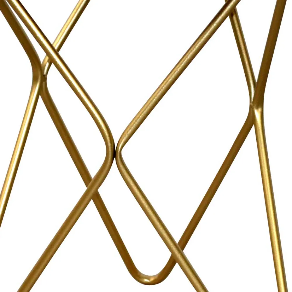 Wohnen Weiße Möbel|Tische*Spiegelglas Beistelltisch mit runder Platte - Loregrema