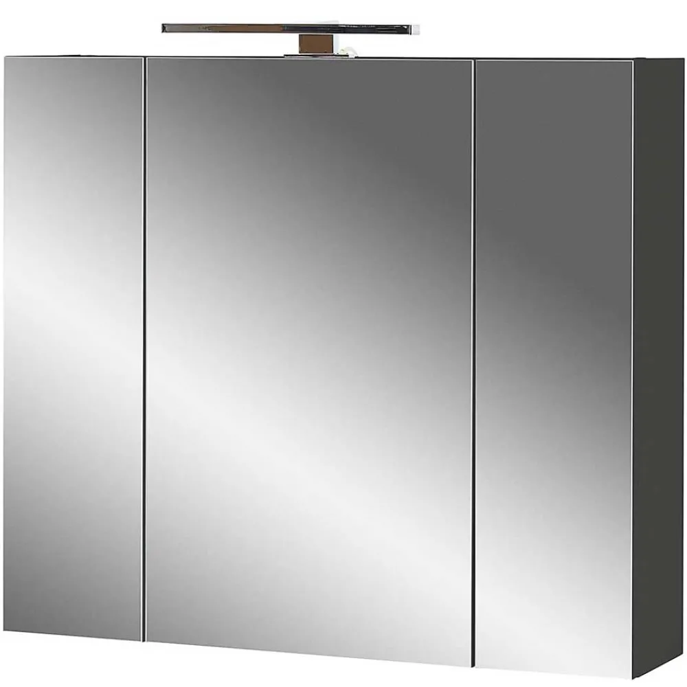 Wohnen Spiegelschrank & Unterbeckenschrank Set - Rufu (zweiteilig)