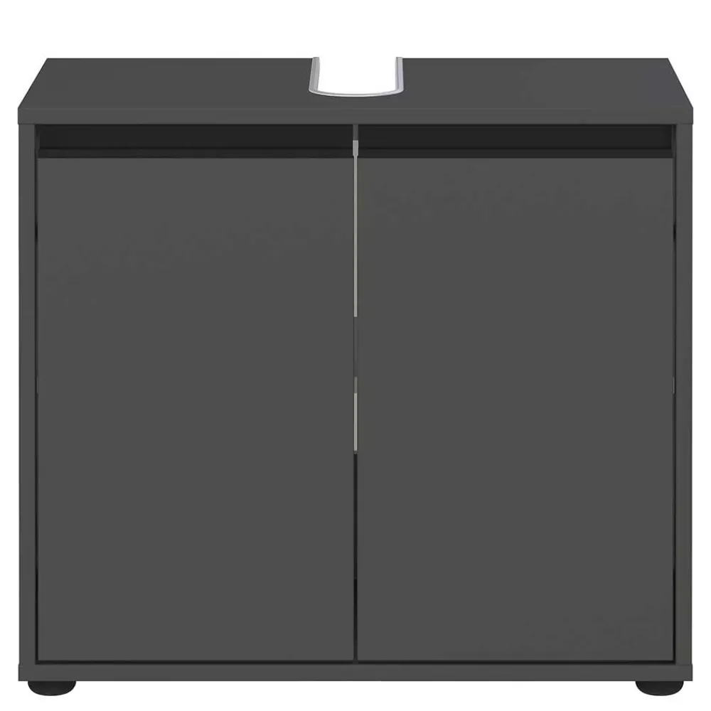 Wohnen Spiegelschrank & Unterbeckenschrank Set - Rufu (zweiteilig)
