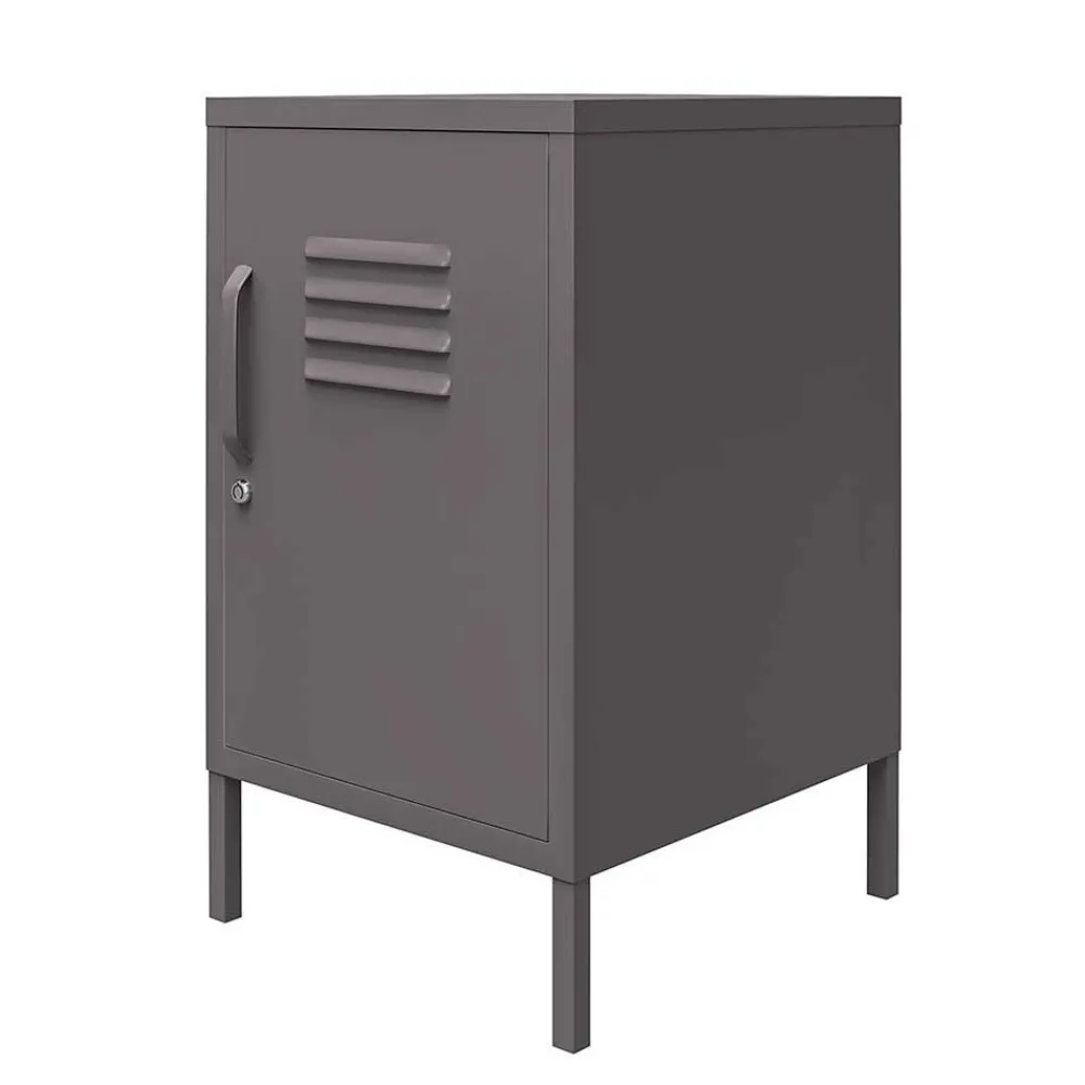 Wohnen Spind Optik Kommode mit Tür - Vespania