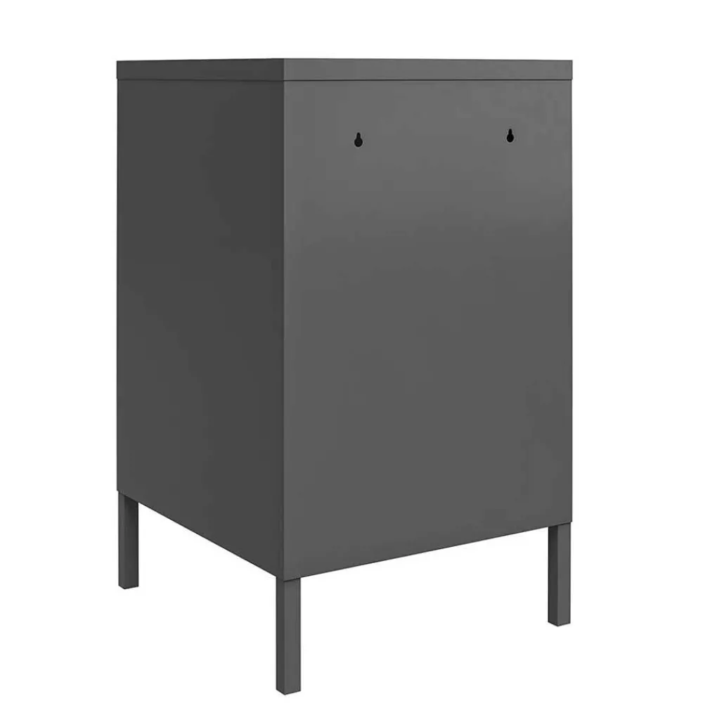 Wohnen Spind Optik Kommode mit Tür - Vespania