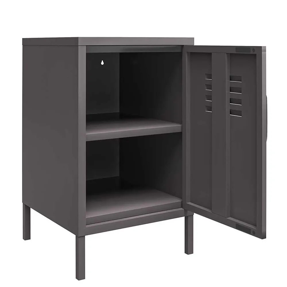 Wohnen Spind Optik Kommode mit Tür - Vespania