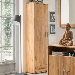 Wohnen Garderobenschränke*Stabiler Holzschrank für Diele & Flur - Teano