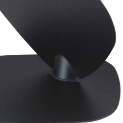 Wohnen Designermöbel*Stahl Beistelltisch in Schwarz pulverbeschichtet - Acapella