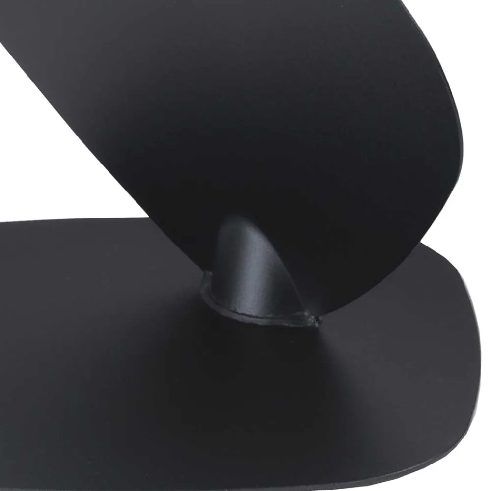 Wohnen Designermöbel*Stahl Beistelltisch in Schwarz pulverbeschichtet - Acapella