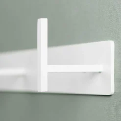 Wohnen Stahl 3er Hakenleiste in Weiß - Kingston