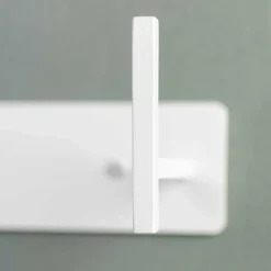 Wohnen Stahl 3er Hakenleiste in Weiß - Kingston