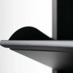 Wohnen Stahl Schuhkipper in Schwarz - Drahina