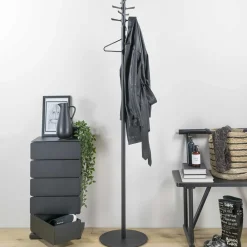 Wohnen Kleiderständer|Garderoben*Standgarderobe Garderobenständer aus Stahl - Paola