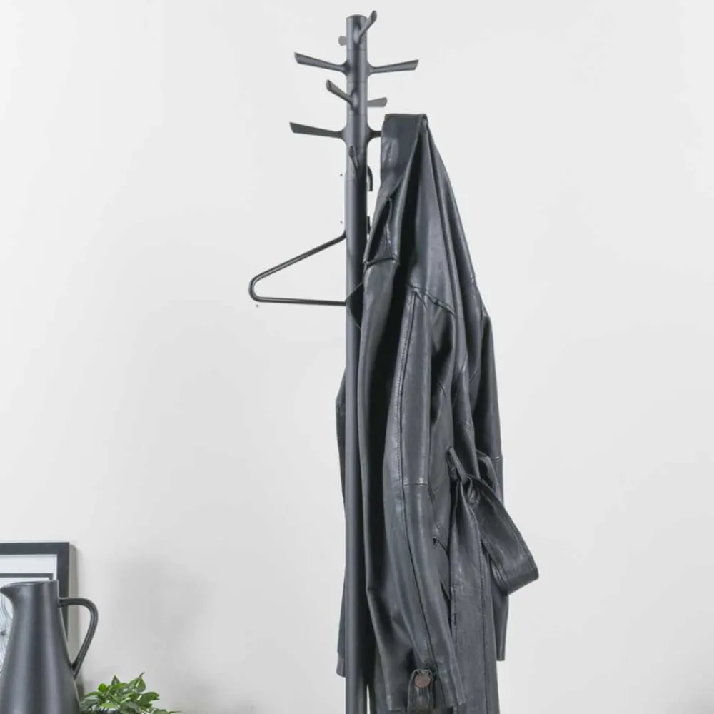 Wohnen Kleiderständer|Garderoben*Standgarderobe Garderobenständer aus Stahl - Paola