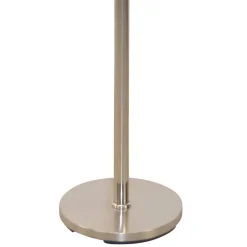 Wohnen Standgarderobe in Nickelfarben & Natur - Rambano