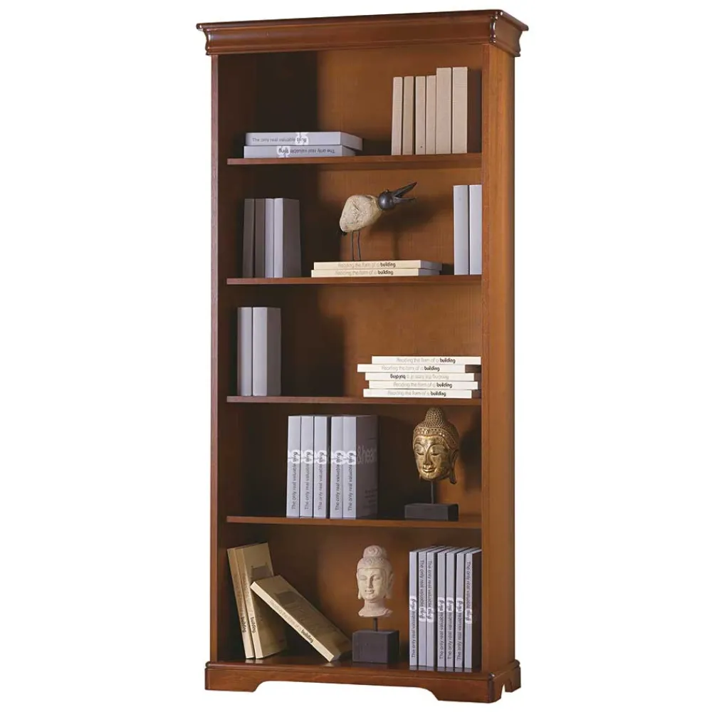 Wohnen Esszimmerregale|Regale*Standregal im klassischen Stil 85x179x32 cm - Lemerzi