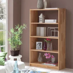 Wohnen Standregal Pegasuss aus Buche Massivholz