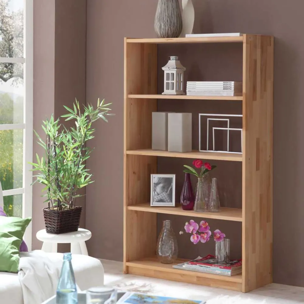 Wohnen Standregal Pegasuss aus Buche Massivholz