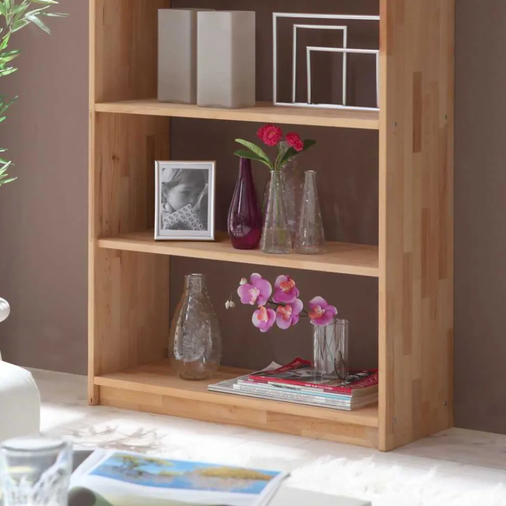 Wohnen Standregal Pegasuss aus Buche Massivholz