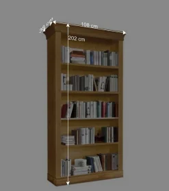 Wohnen Wohnzimmerschränke|Esszimmerregale*Standregal Piatra aus Kiefer Massivholz