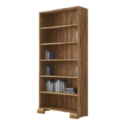 Wohnen Standregal Vaskov aus Wildeiche Massivholz