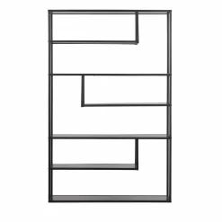 Wohnen Standregal Volbra in Schwarz