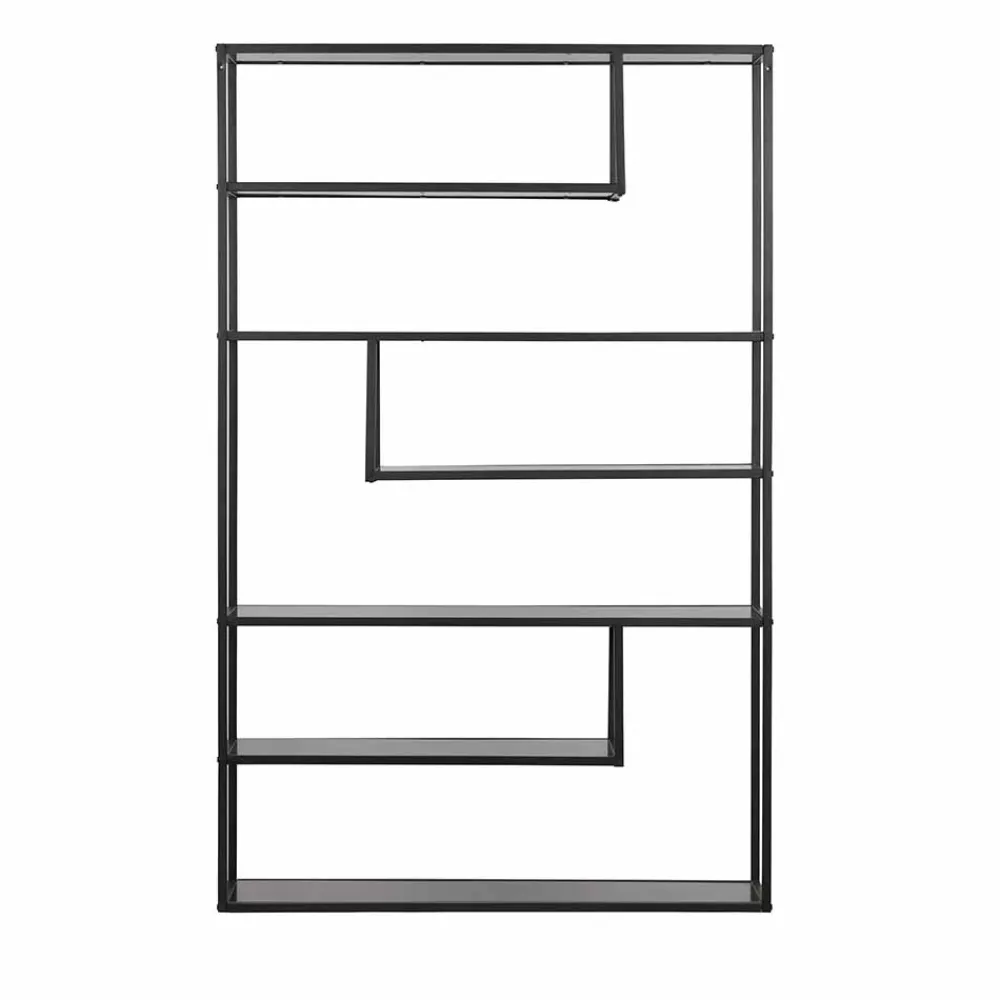 Wohnen Standregal Volbra in Schwarz