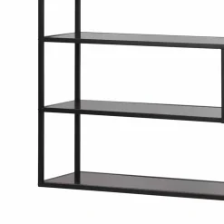 Wohnen Standregal Volbra in Schwarz