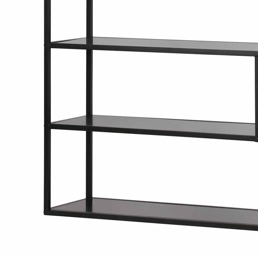 Wohnen Standregal Volbra in Schwarz