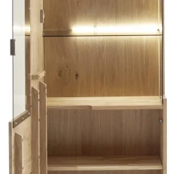 Wohnen Vitrinen|Wohnzimmer-Vitrinen*Standvitrine mit LED Beleuchtung - Losiamos