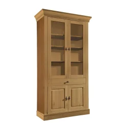 Wohnen Esszimmer-Vitrinen*Standvitrine Piatra aus Kiefer teilmassiv