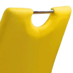 Wohnen Stapelbare Polsterstühle in Gelb - Liguria (4er Set)