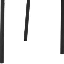 Wohnen Bürostühle*Stapelbarer Armlehnenstuhl in Schwarz & Dunkelblau - Calicantas