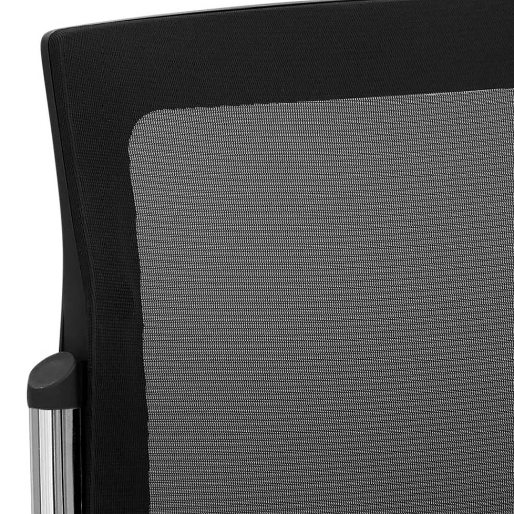 Wohnen Esszimmerstühle|Bürostühle*Stapelbarer Freischwinger Stuhl in Schwarz - Campane