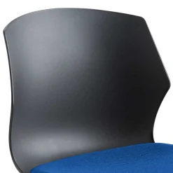 Wohnen Stapelbarer Stuhl in Anthrazit & Blau - Ernestan