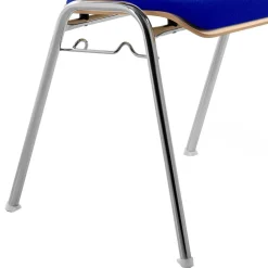 Wohnen Stapelbarer Stuhl in Buche & Blau - Subra