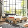 Wohnen Stauraum Bett mit 180x200 cm Liegefläche - Enegal