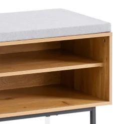 Wohnen Schuhschränke|Garderobenbänke*Stauraum Garderobenbank in Eiche Natur - Around