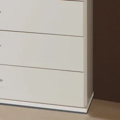 Wohnen Stauraum Kommode Mellevos in Weiß