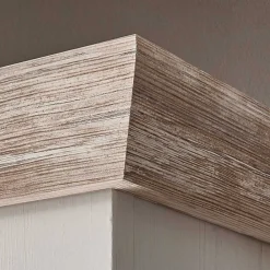 Wohnen Landhausmöbel|Sideboards*Stauraum Sideboard im Scandi Landhaus Stil Nedita in Weiß