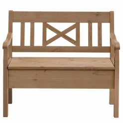 Wohnen Schuhschränke|Garderobenbänke*Stauraumbank Giurgia aus Kiefer massiv