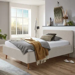 Wohnen Stauraumbett mit Lattenrost und Bettkasten - Sharko