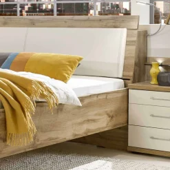 Wohnen Betten|Betten*Stauraumbett Neriman und Nachtkommoden Set (dreiteilig)