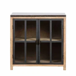 Wohnen Stauraumvitrine Küche Ashvills im rustikalen Landhausstil