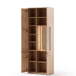 Wohnen Stauraumvitrine Wohnzimmerschrank 2-türig - Crupean