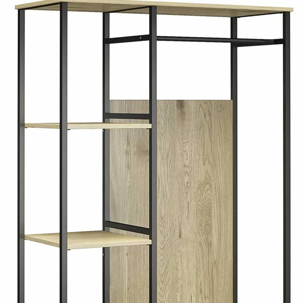 Wohnen Stehende Garderobe in Holzoptik Natur - Xaidon