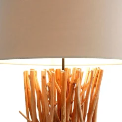 Wohnen Lampen & Leuchten*Stehlampe mit Fuß aus Treibholz Ästen - Duffy