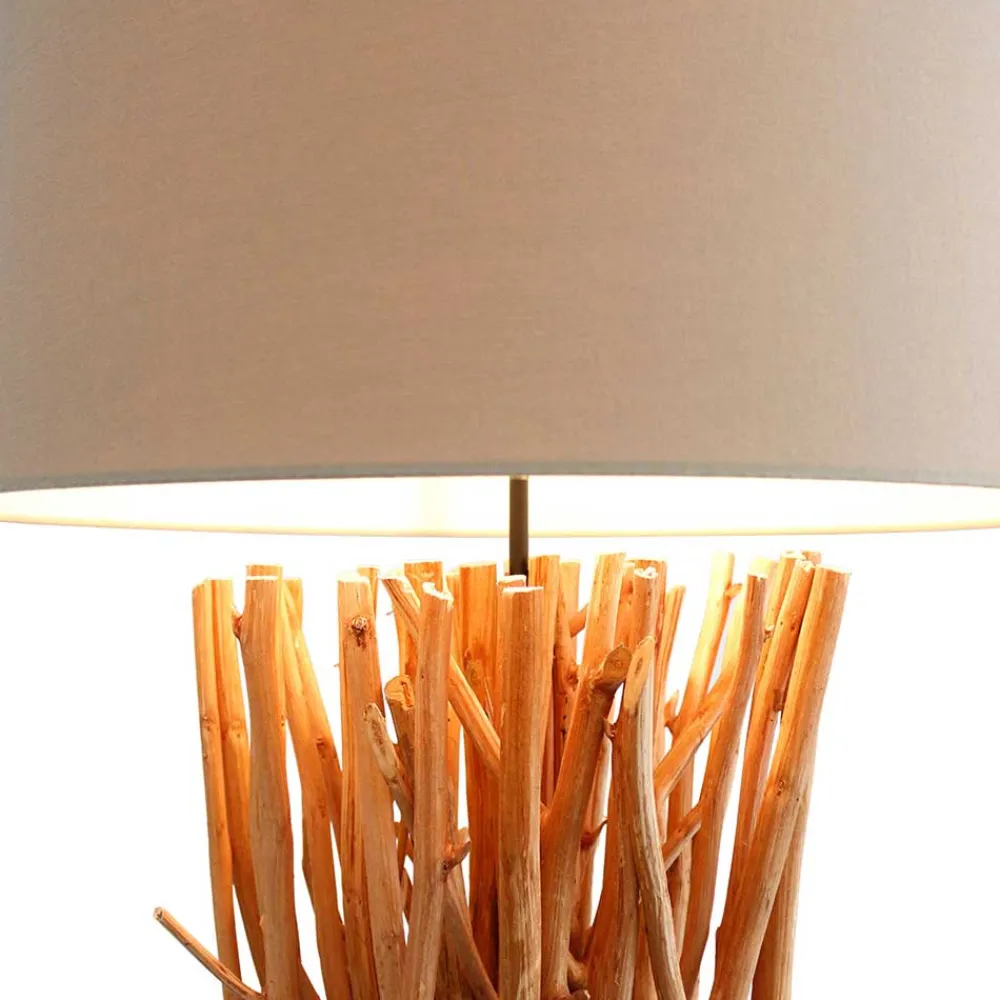 Wohnen Lampen & Leuchten*Stehlampe mit Fuß aus Treibholz Ästen - Duffy