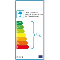 Wohnen Lampen & Leuchten*Stehlampe Varagosta in Grau