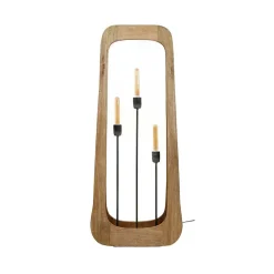 Wohnen Lampen & Leuchten*Stehleuchte aus Mangobaum Massivholz - Capitan