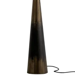 Wohnen Lampen & Leuchten*Stehleuchte in Schwarz & Messing - Moridado