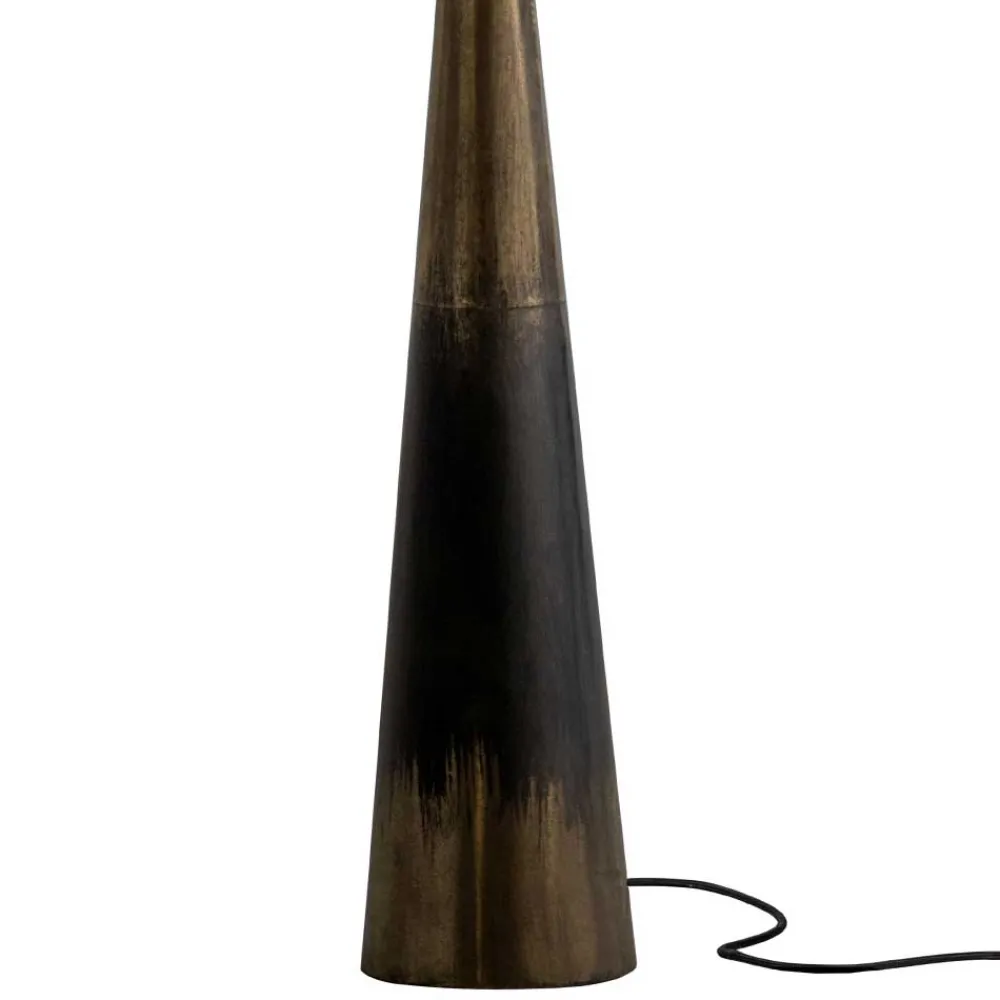 Wohnen Lampen & Leuchten*Stehleuchte in Schwarz & Messing - Moridado