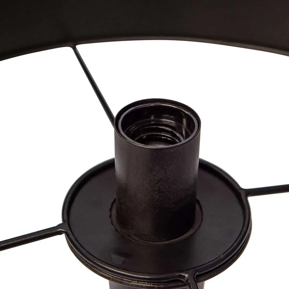 Wohnen Lampen & Leuchten*Stehleuchte in Schwarz & Messing - Moridado